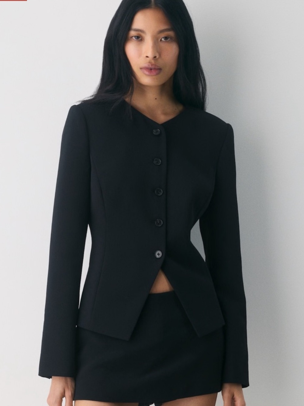 Aritzia Wilfred Regal Blazer - Crepette™ Black Size 0